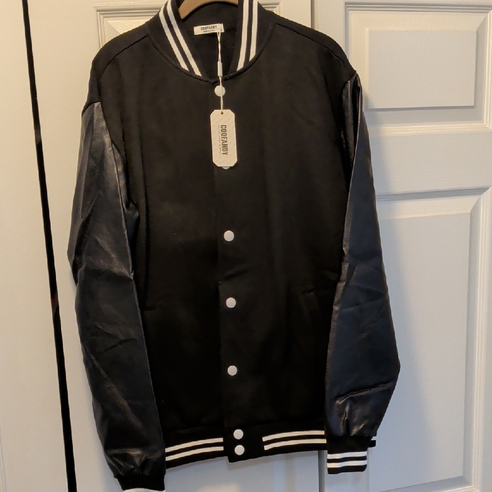 Black Varsity Jacket